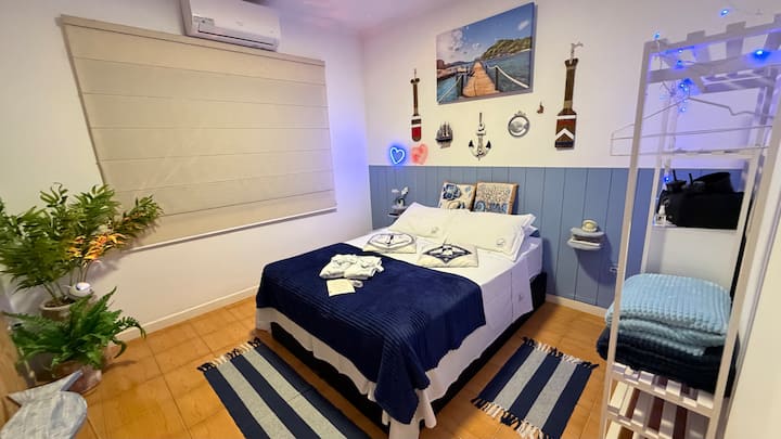 Cama box casal padrão com enxoval linha hotelaria!