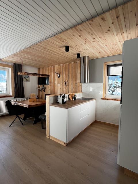 Chalet style apartment with mountain view!