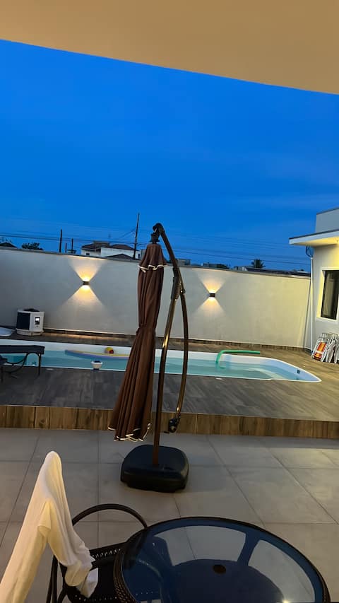 Townhouse with heated pool