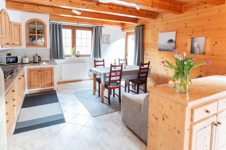 Casa Bruna Valmalenco, Private Chalet With Garden - Chiesa in Valmalenco