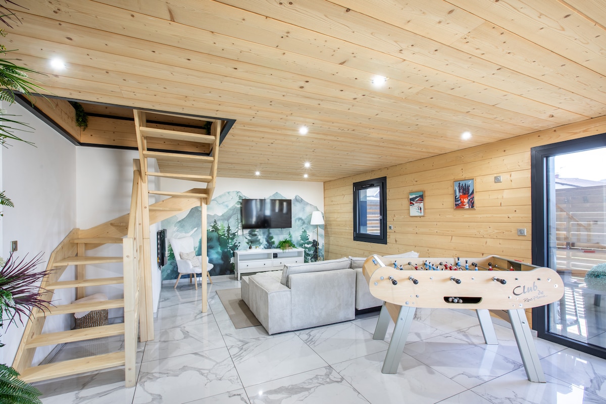 Successful Airbnb property: Le Chal'Heureux • Jacuzzi • EV charging • Quiet in Granges Aumontzey