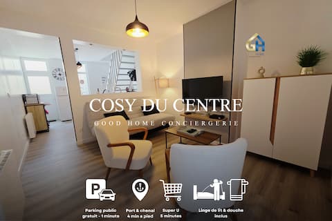 *Le Cosy du Centre* Close to beach and port