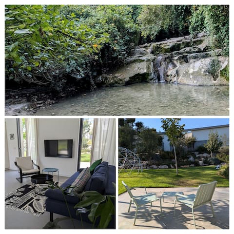 Between valley & mountain