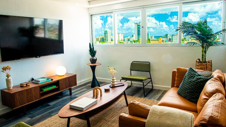 Urban Oasis 3br Near Art District - San Juan