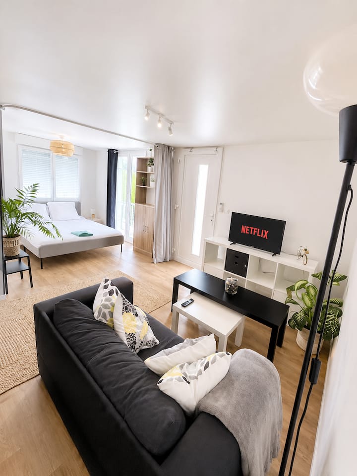 Charmant Bungalow Avec Clim Et Cours Privée - Mérignac
