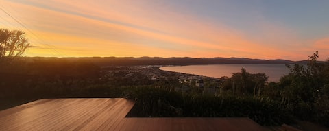 Your perfect summer retreat - hot tub & views.