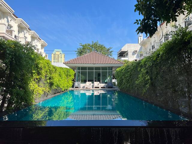 Townhome 3BR3B, shared pool in Sukhumvit, BTS Asok gallery image 3