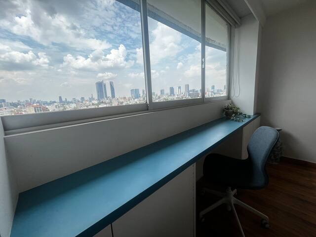 Spectacular view w/Private Rooftop at Condesa gallery image 5