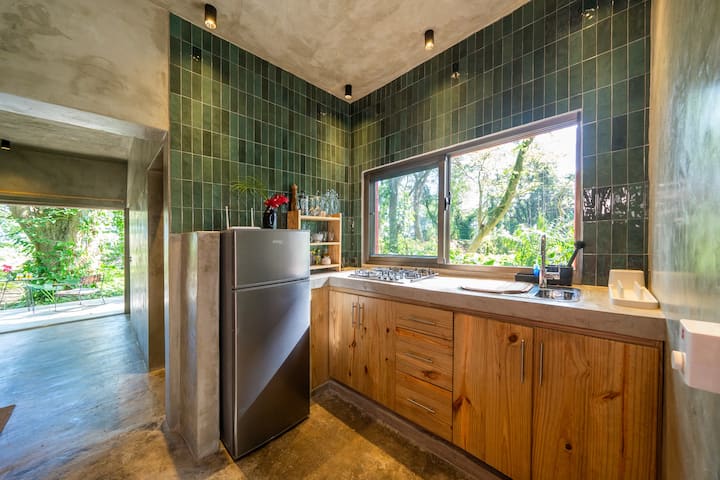 Tiny House Dans La Jungle - Rivière-starlink-bbq - Dominikanische Republik