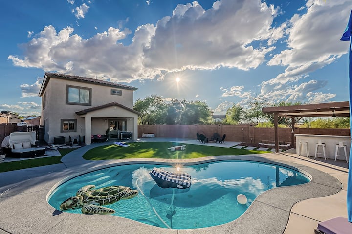 Sonoran Serenity Stay. 4bed/2.5 Bath. Heated Pool. - Tucson, AZ