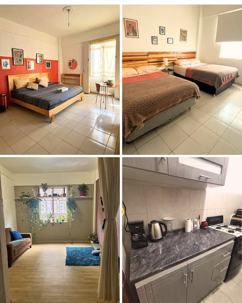 Large apartment in the historical center.