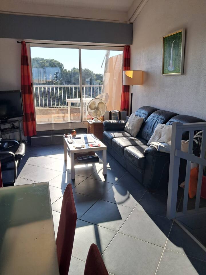 Tb Duplex Climatisé, Vue Mer, Plage à 300m - Hyères