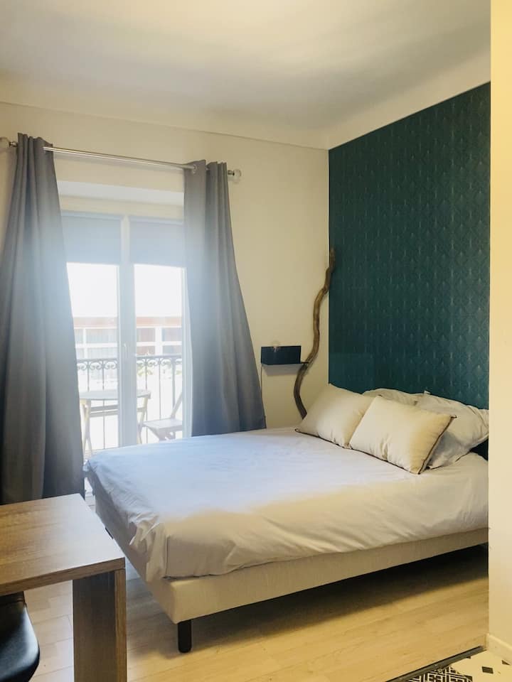 Studio Plein Coeur De Nice Clim 24/24h 7/7j - Nice