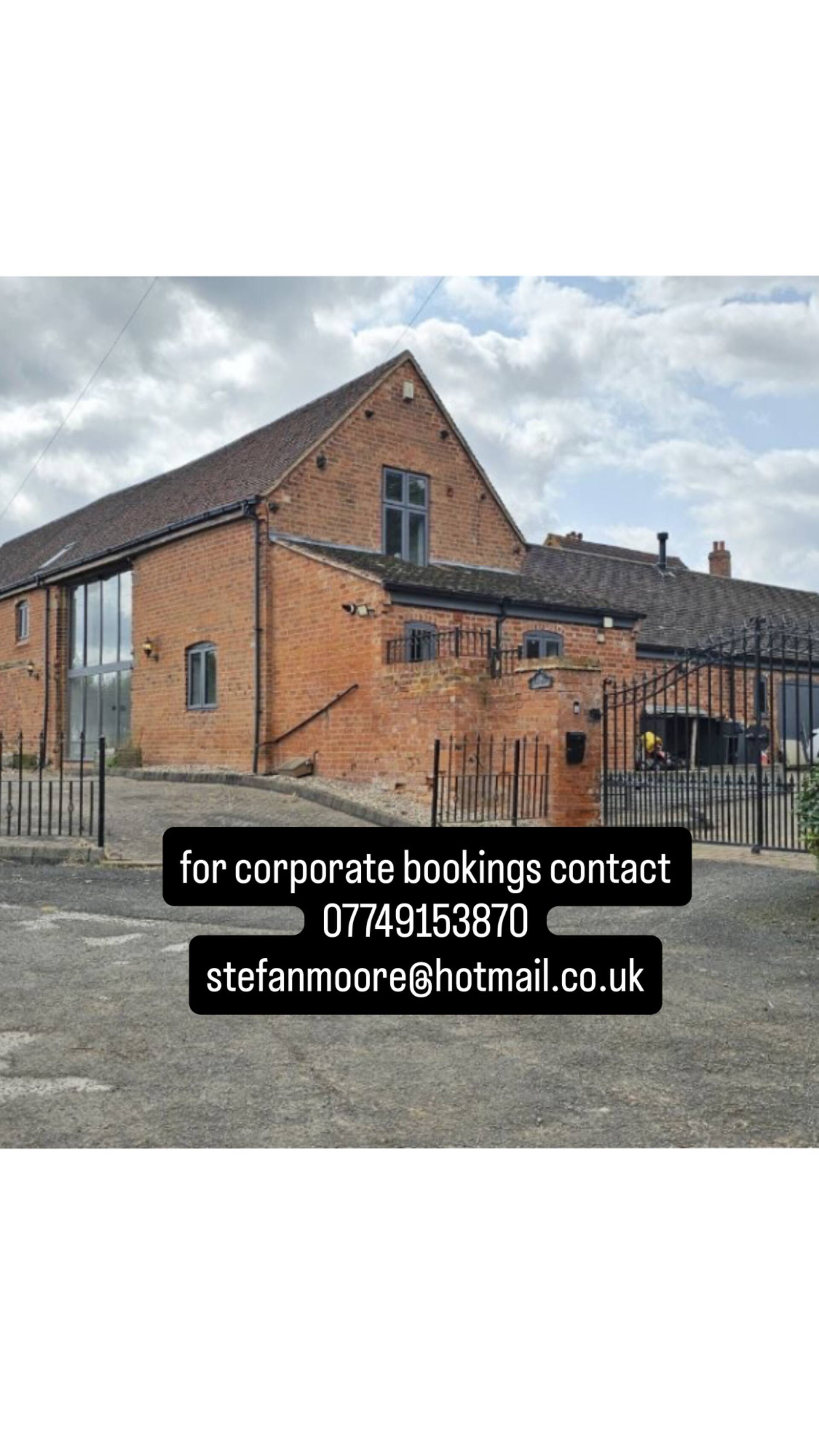 Oak Barn-ideal for Nec,Hs2,BHX,family gatherings
