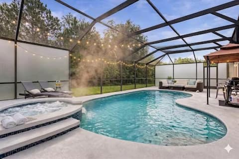 Disney Villa, Heated Pool, Spa and Game Room