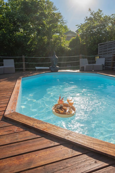 Exotic Villa with Pool