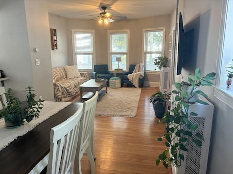 Popular Airbnb listing: Charming condo steps from beach in Boston