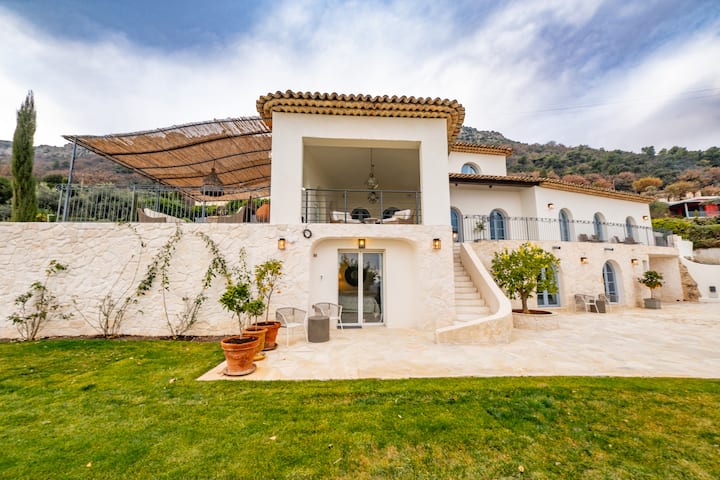 Cosy Independent Apartment With Panoramic Sew View - Vence