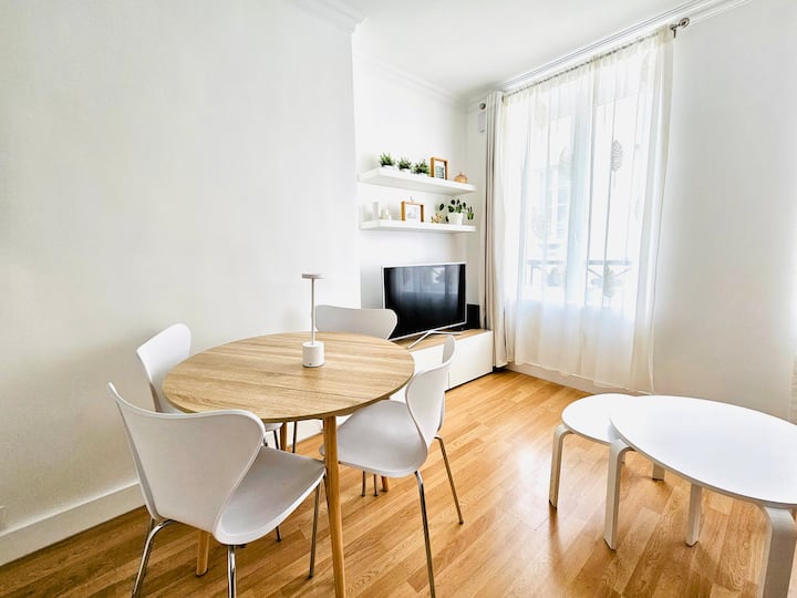 Appart Cozy & Moderne 2p: Hyper-centre (20m Paris) - Saint-Germain-en-Laye