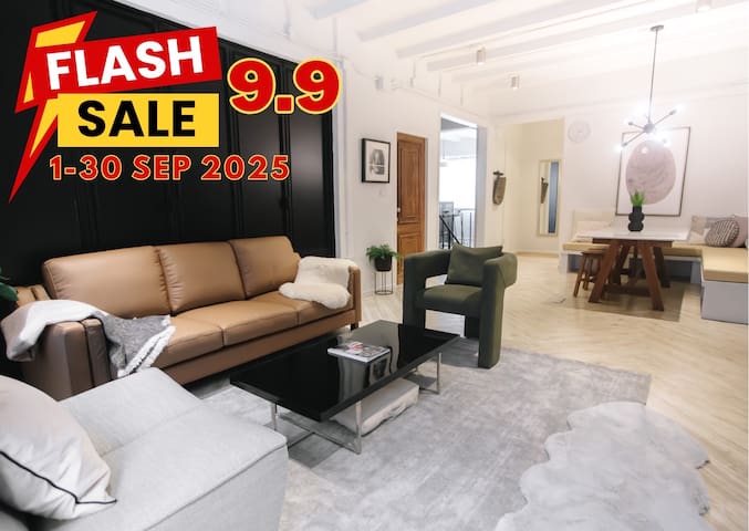 wari B. 3BR Penthouse (4th fl) 30 sec. to BTS