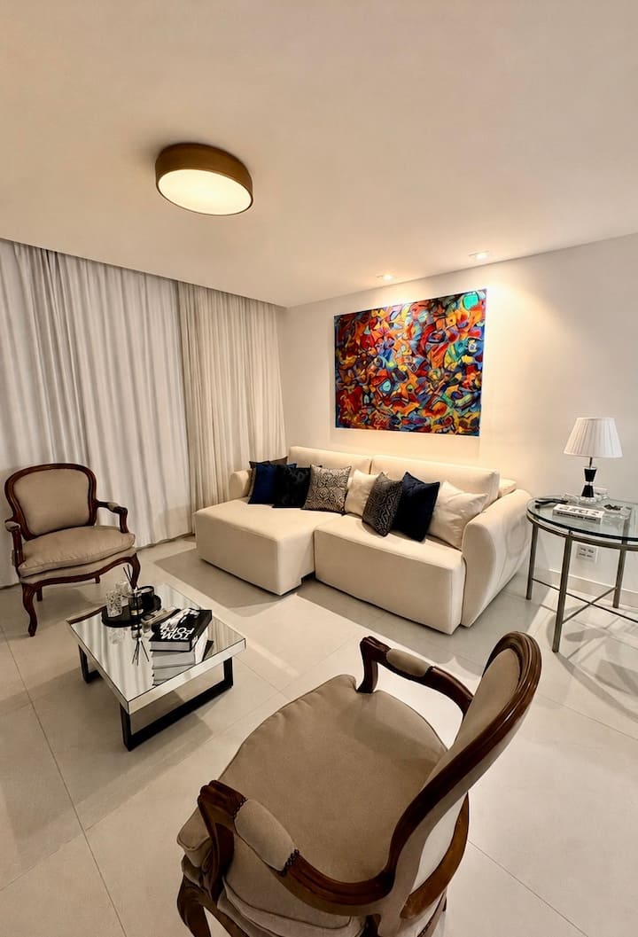 Espaçoso E Elegante- Até 5 Pessoas- 5min Da Praia - Ipanema