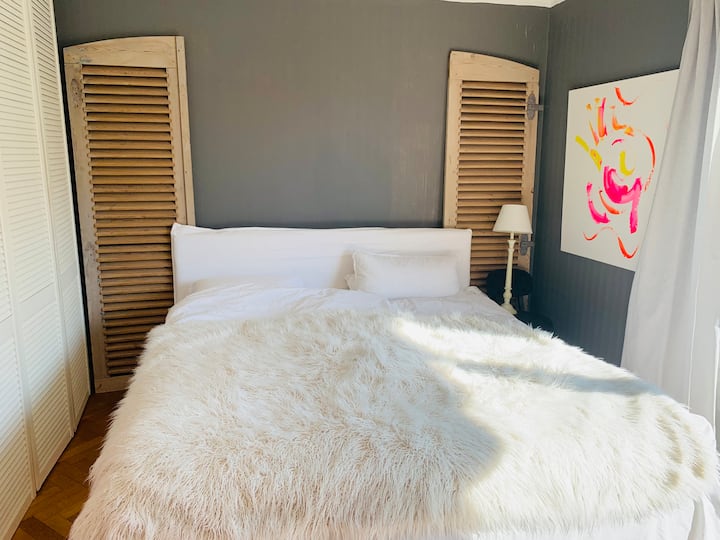 Chambre 2 lit double 180x200cm 