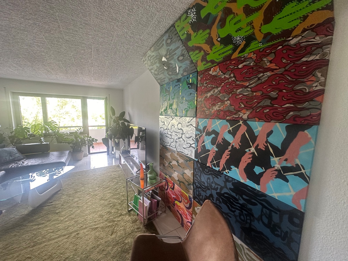 Airbnb performant: Cosy space in center of Stuttgart à Lehen