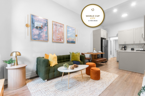 3BR Downtown | 15 mins to NYC/Metlife - World Cup