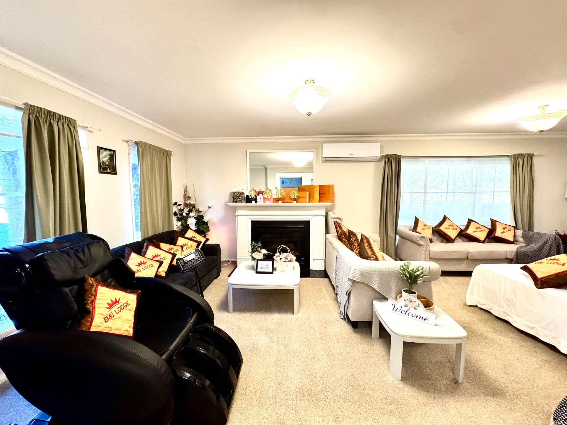 Main living room at Racecourse Estate