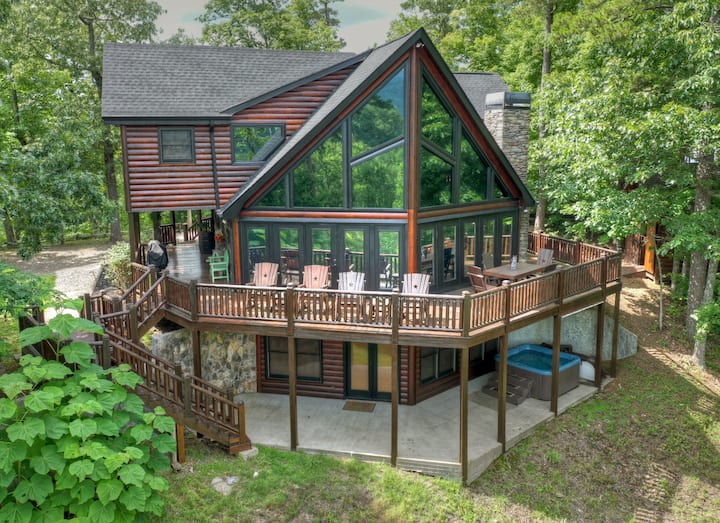 Born In The Rockies|mtn Views|hot Tub|fire Pit - Blue Ridge, GA