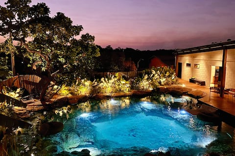 Natural Pool Casal Mawê Falls Suite