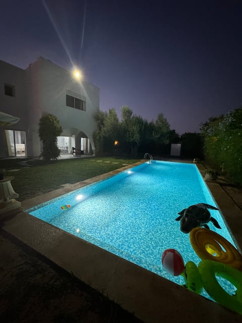 Villa Monchar with pool 10 min Hammamet Yasmine