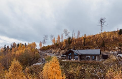 Vikersund Lakeview Retreat ( with outdoor sauna)