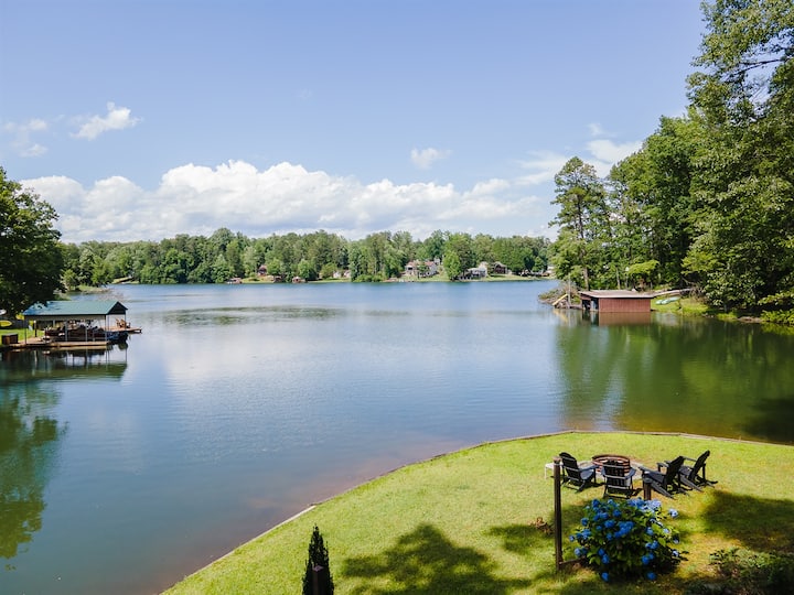 Lakefront Retreat, 5ba, 3br, Kayaks, Stocked Lake - Devils Fork State Park, Salem