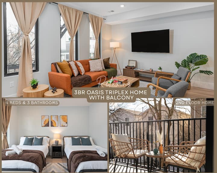 Spacious 3br/3ba Home|quick Path To Nyc & Metlife - New York