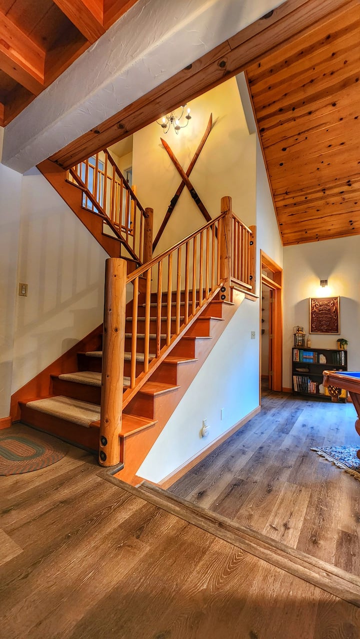 Stairway · Connecting the Lodge