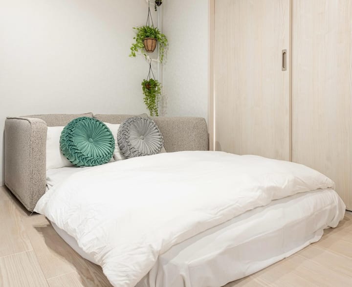 Ეს არის ნახევრად ორადგილიანი გასაშლელი დივანი, რომელშიც არის კოალას მატრასი. Ის ადვილად გარდაიქმნება საწოლად და მხოლოდ საზურგეს მოქაჩავს.