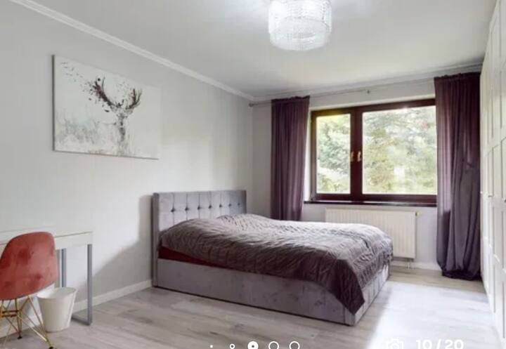 Upstairs of the house - 100 meters!