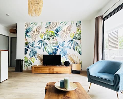 Annonce Airbnb populaire: Cozy Sand Beaches and Nature, 3* à L'étang Salé