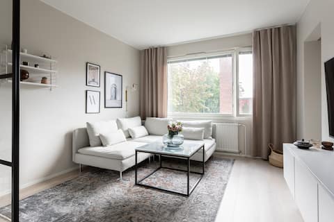 Top Airbnb: Apartment in the city center in Keskustan Suuralue