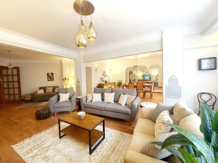 Zamalek Boho House | Oriental Charm & Comfort - Caïro