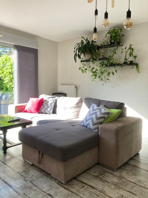 Garden level apartment