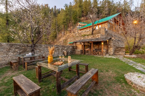 3 bhk villa with Beautiful Hill view