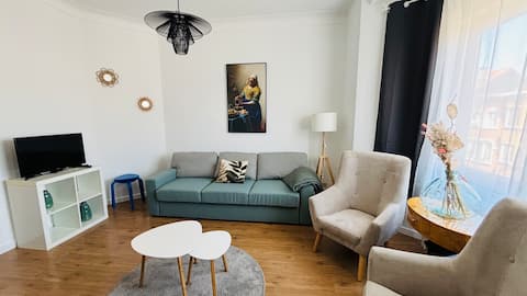 Central duplex apartment for 8 people
