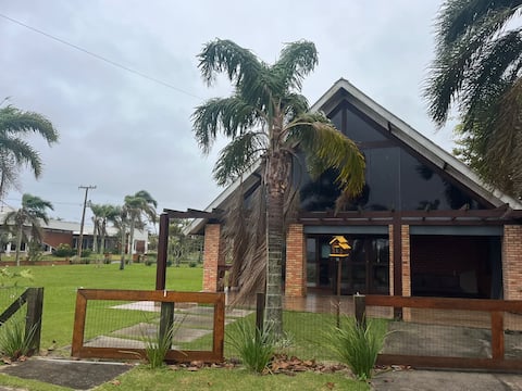 Cozy house on the lagoon