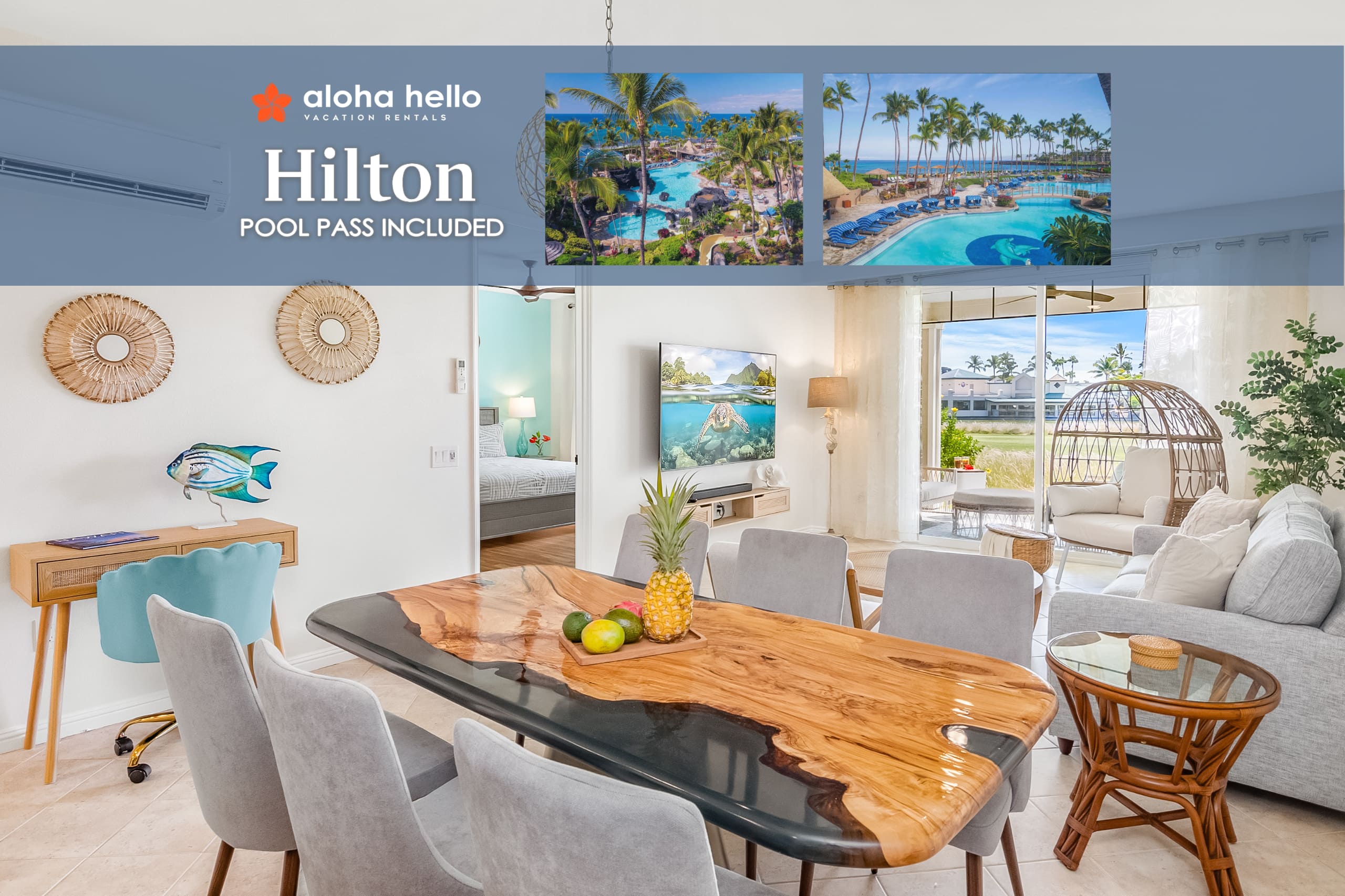 Updated, 1st Floor, Hilton Pool, Sunset Views - Photo 99