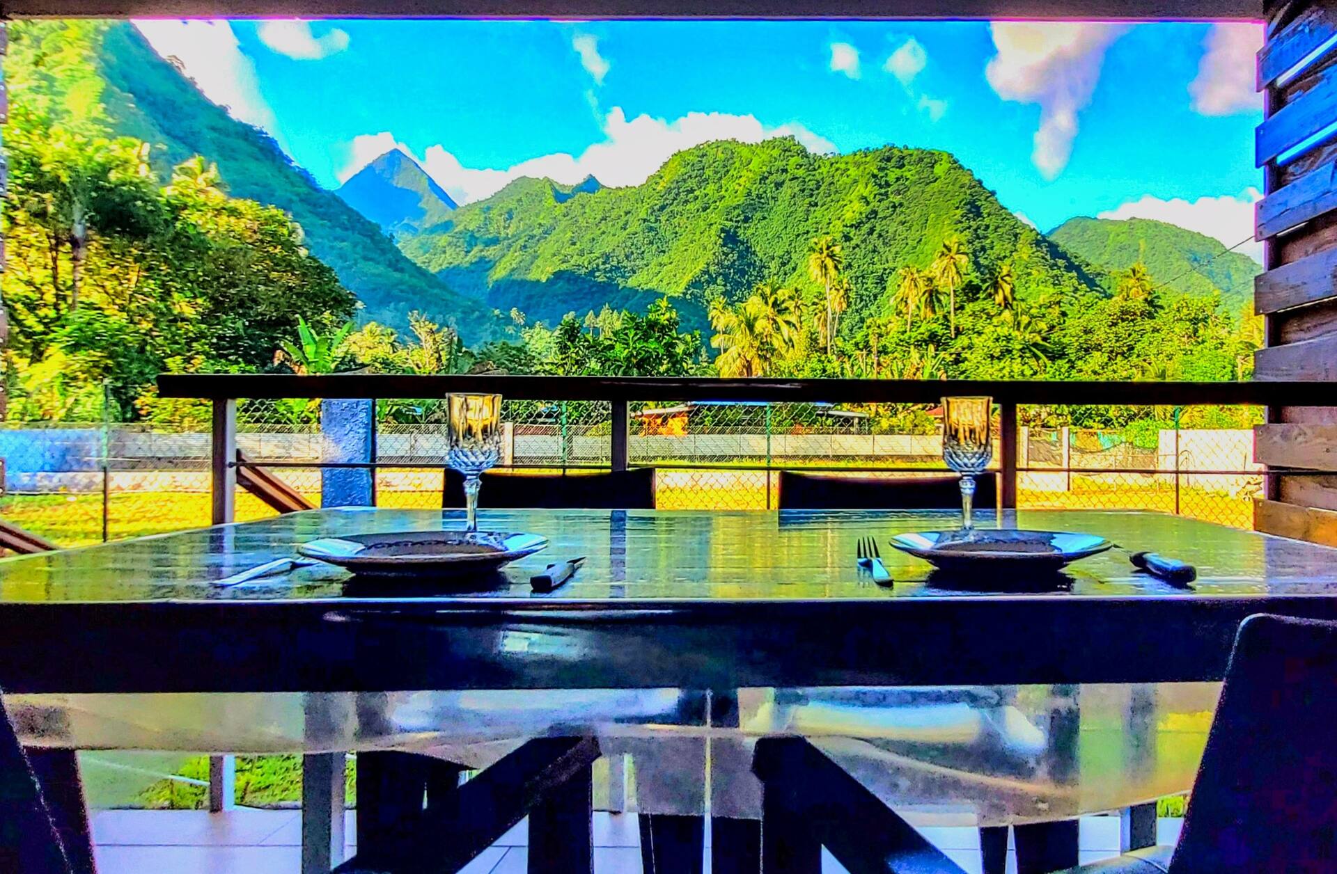 Natura Teahupo'o Studio • quiet and mountain view