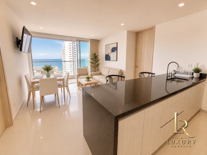 Vista Al Mar | Ubicación Top | Piscina + Rooftop - Cartagena