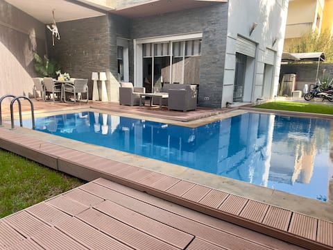 Modern villa with pool!
