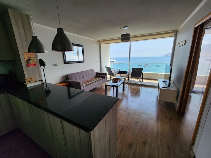 Hermoso Departamento Centrico Frente Al Mar - Iquique